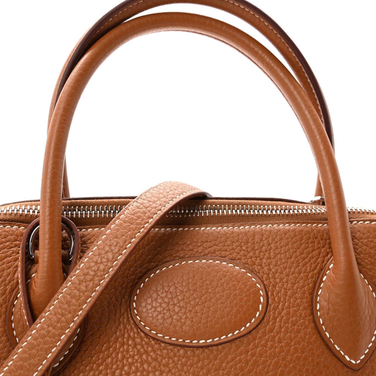 Hermes Taurillon Clemence Bolide 31 Gold 8 of 10
