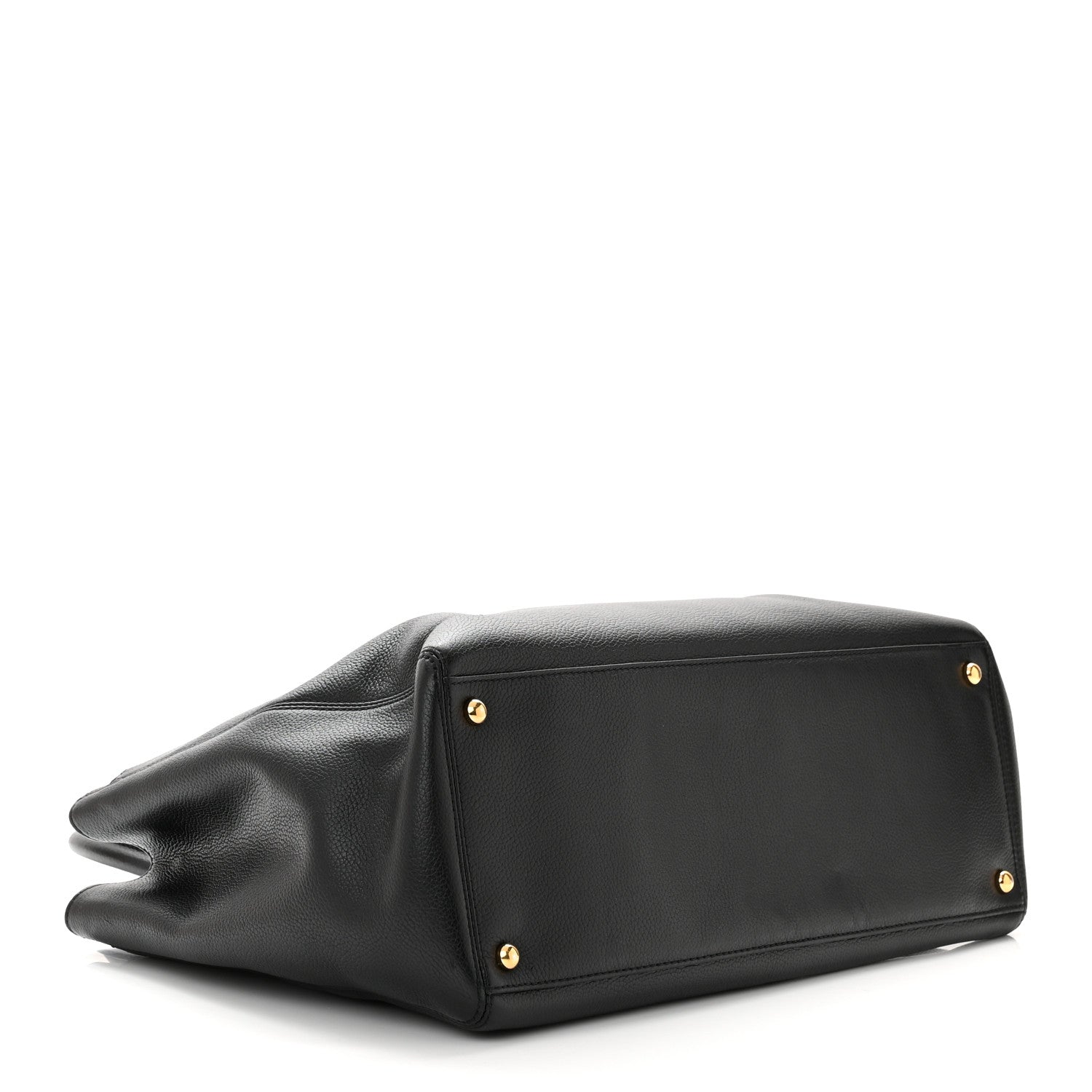 Chanel Calfskin Cerf Executive Shopper Tote Black 4 of 10