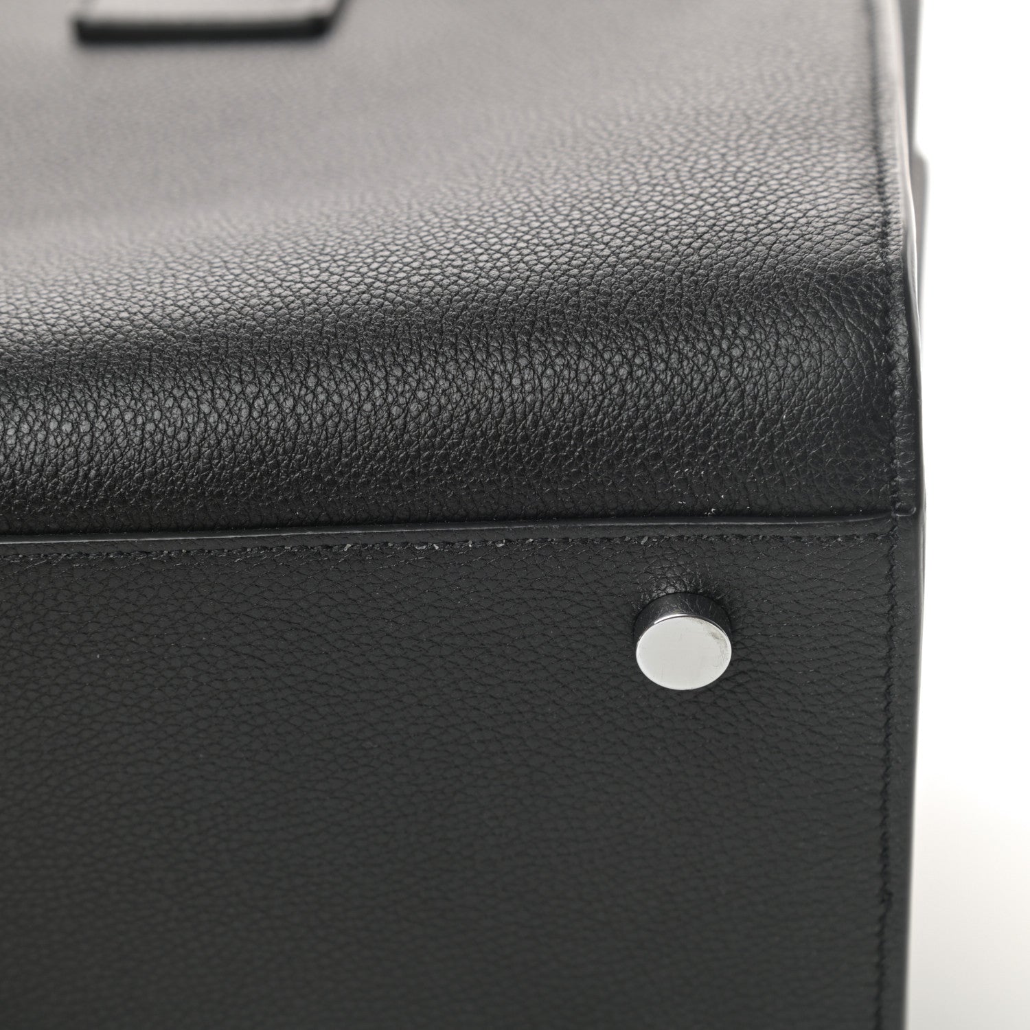 Saint Laurent Grained Calfskin Small Sac De Jour Black 11 of 12