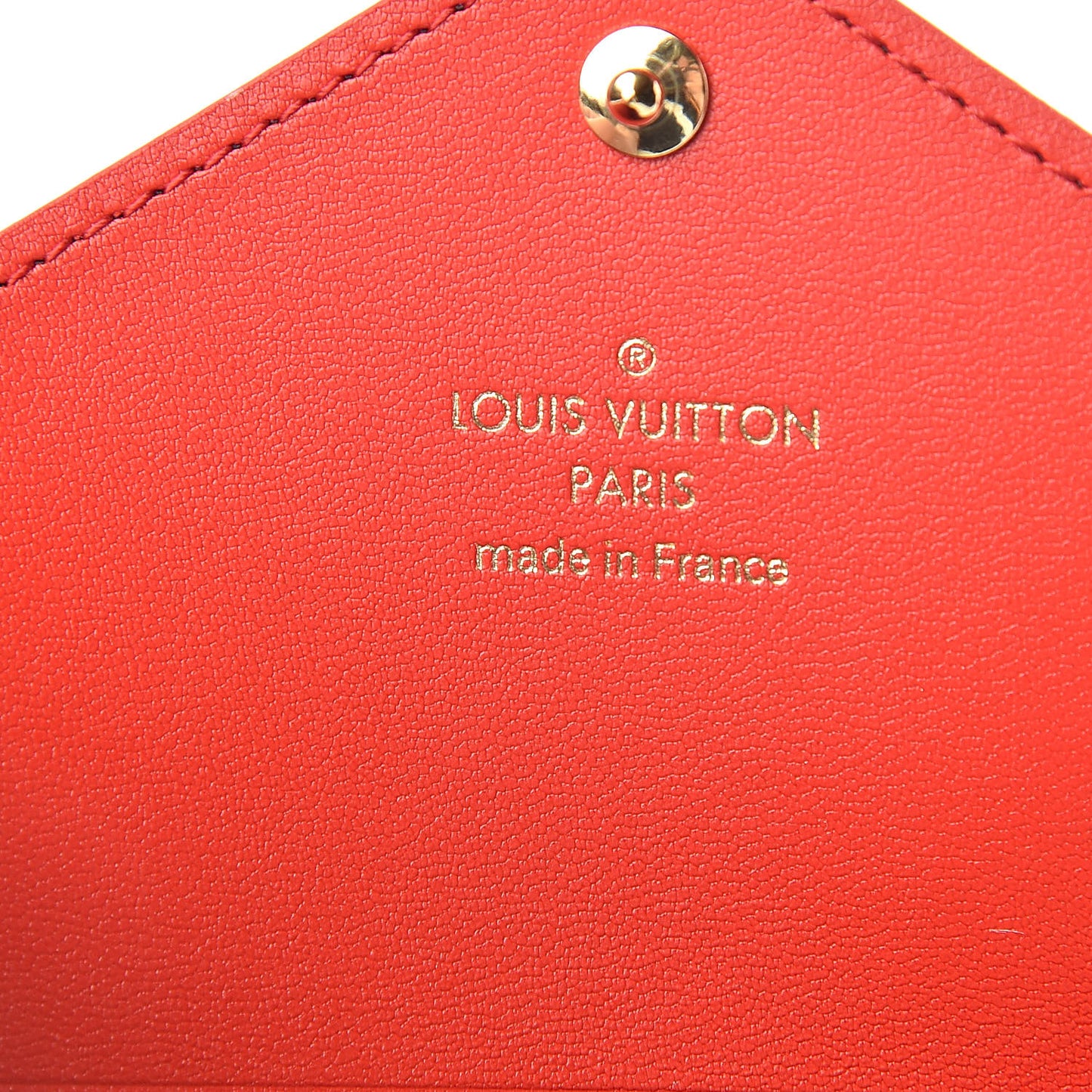 Monogram Medium Kirigami Pochette Insert Coquelicot