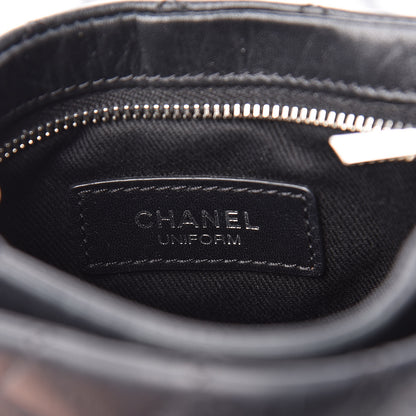 Chanel Lambskin Quilted Crossbody Bag Black 9 of 12