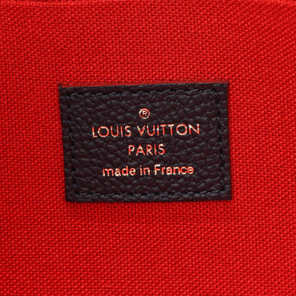 Louis Vuitton Empreinte Pochette Felicie Chain Wallet Marine Rouge 7 of 11