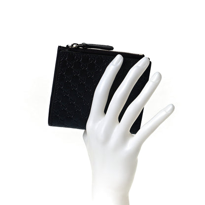 Gucci Microguccissima Snap Bi-Fold Wallet Black 7 of 7