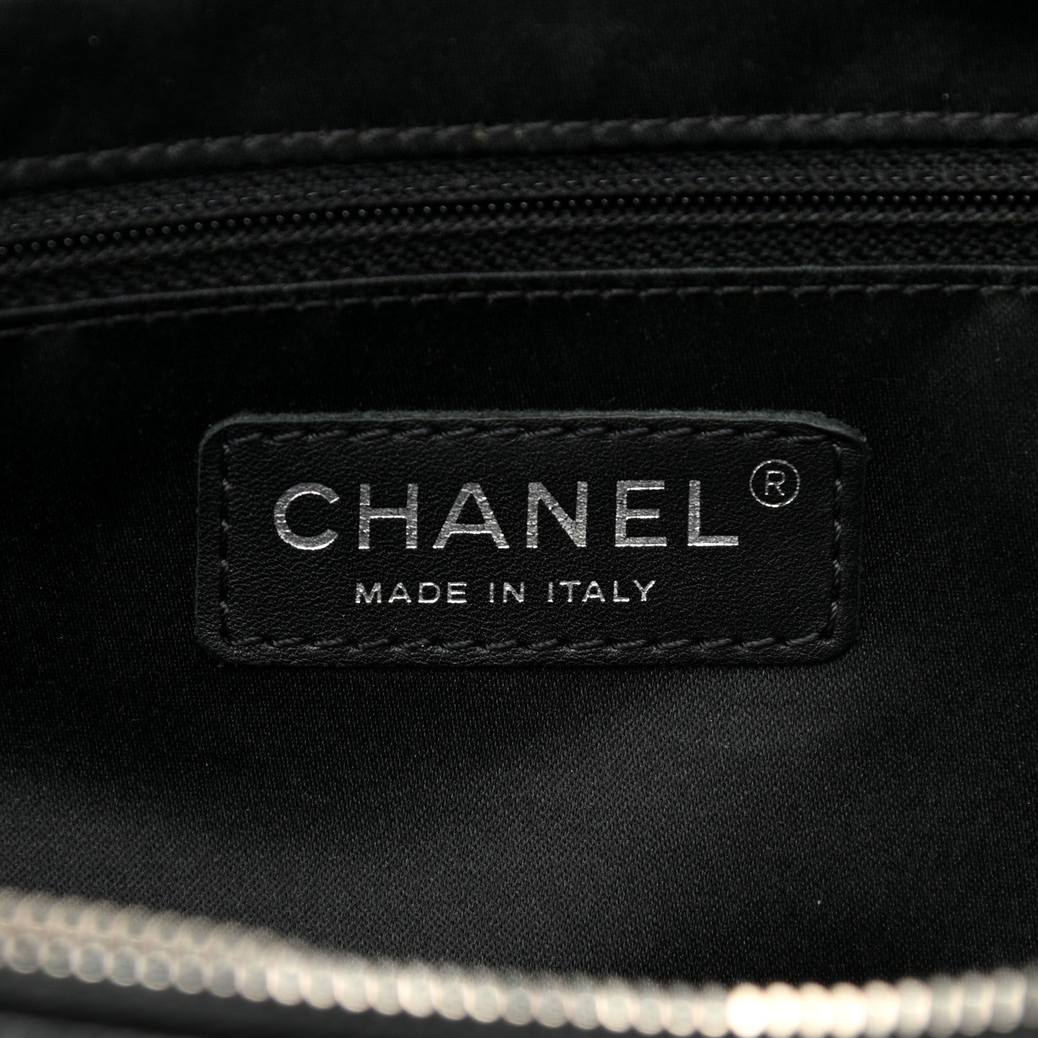Chanel Caviar Quilted XL Grand Shopping Tote GST Black 5 of 11