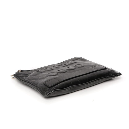 Chanel Calfskin Small Feminine Pouch Clutch Black 4 of 8