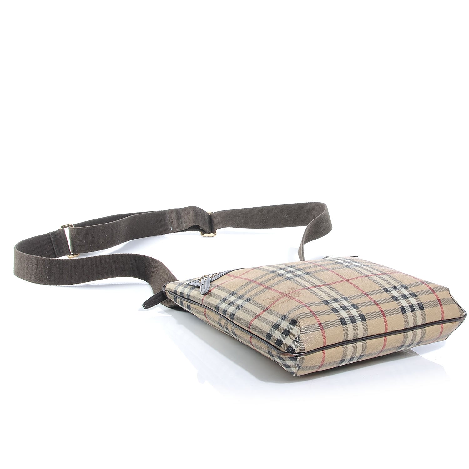 Burberry Haymarket Check Cross Body Bag 4 of 8