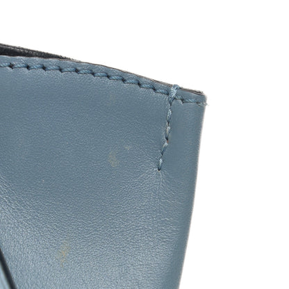 Loewe Calfskin Medium Barcelona Shoulder Bag Stone Blue 17 of 17