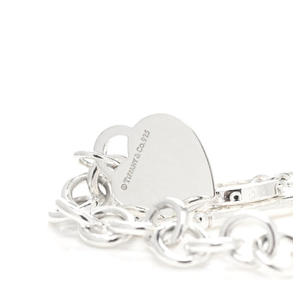 Tiffany Sterling Silver Return to Tiffany Heart Tag Toggle Bracelet 3 of 3