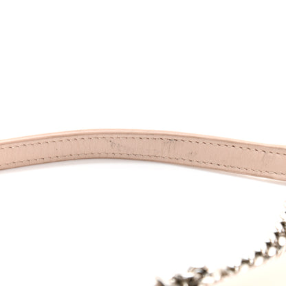 Saint Laurent Smooth Calfskin Classic Monogram Kate Tassel Chain Wallet Nude Powder 13 of 13