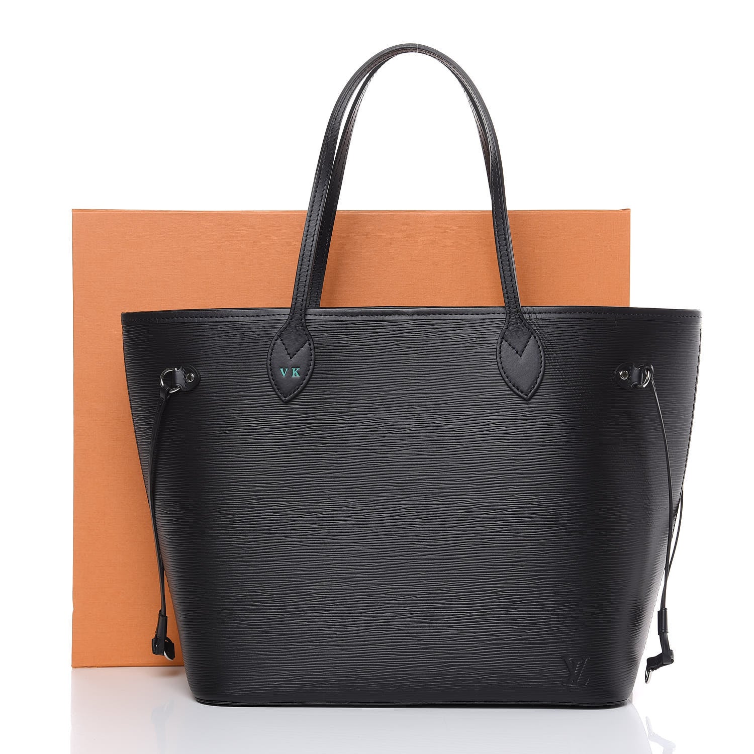 Louis Vuitton Epi Neverfull MM Black 12 of 12