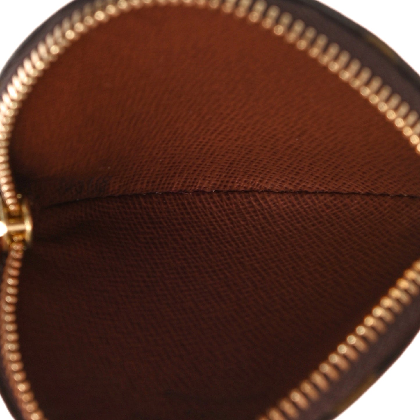 Monogram Round Coin Purse