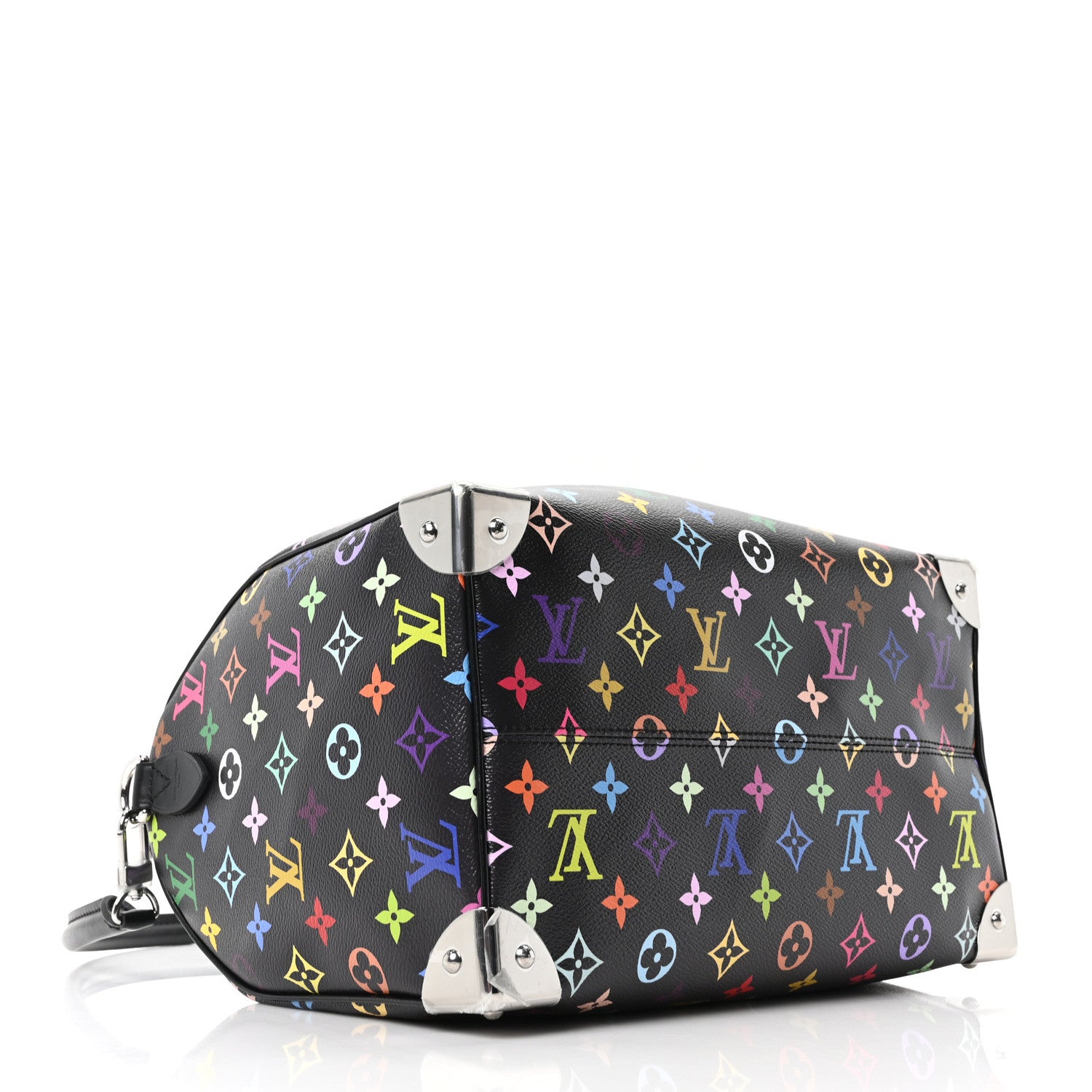 Louis Vuitton LV X TM Monogram Multicolor Speedy Soft 30 Black 4 of 9