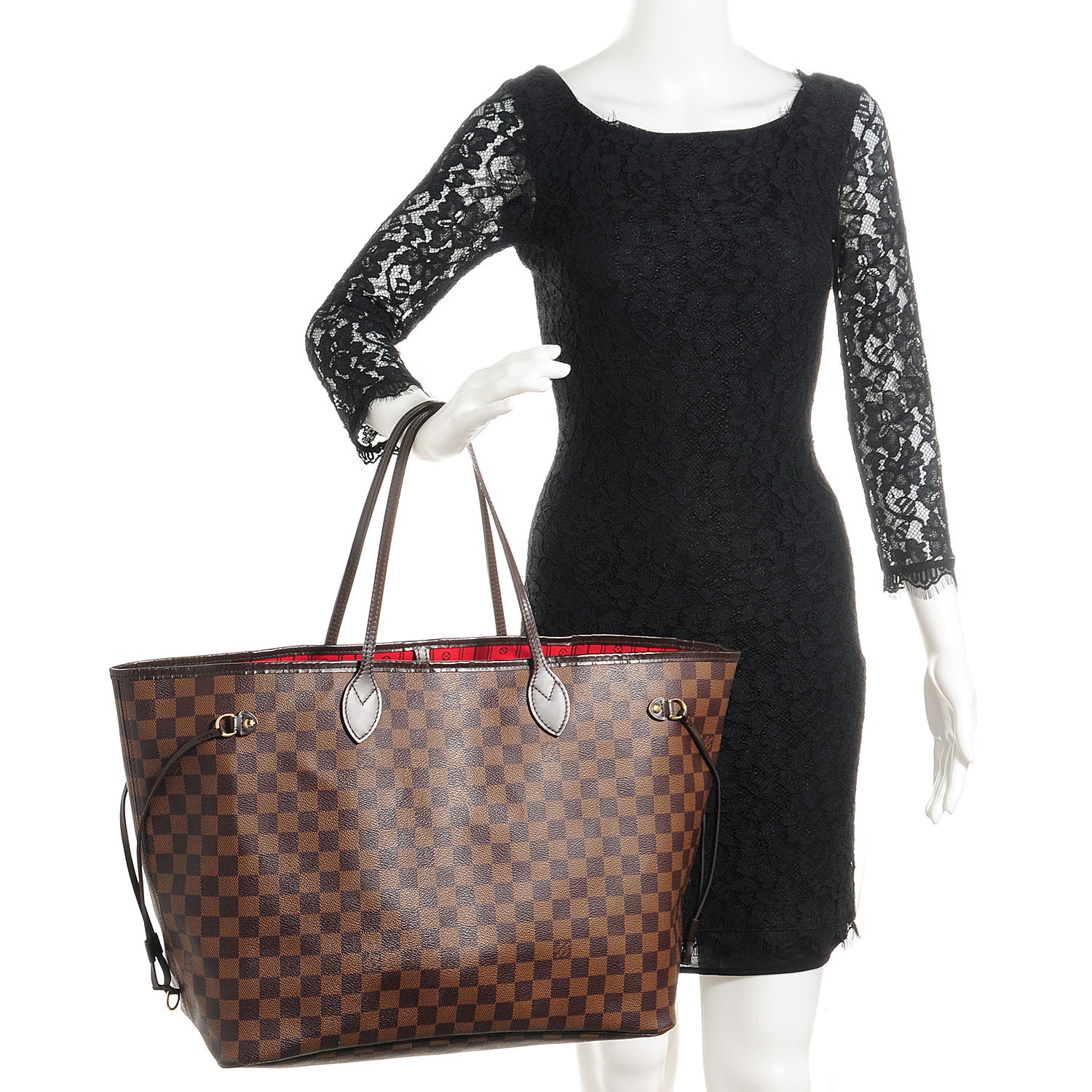 Louis Vuitton Damier Ebene Neverfull GM 2 of 7