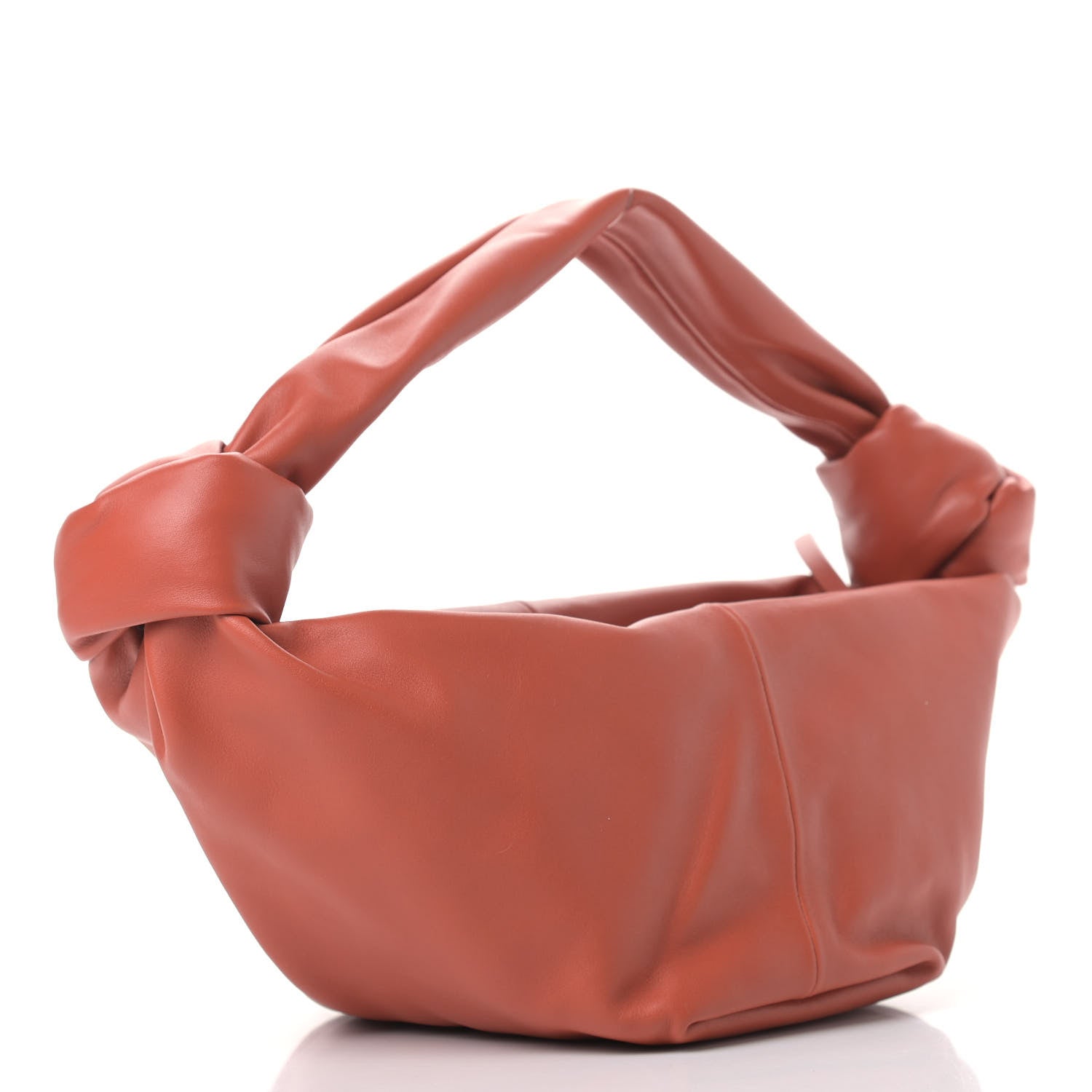 Bottega Veneta Nappa Mini Double Knot Bag Maple 3 of 9