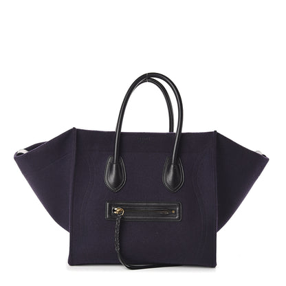Celine Felt Medium Phantom Luggage Navy 1 of 8