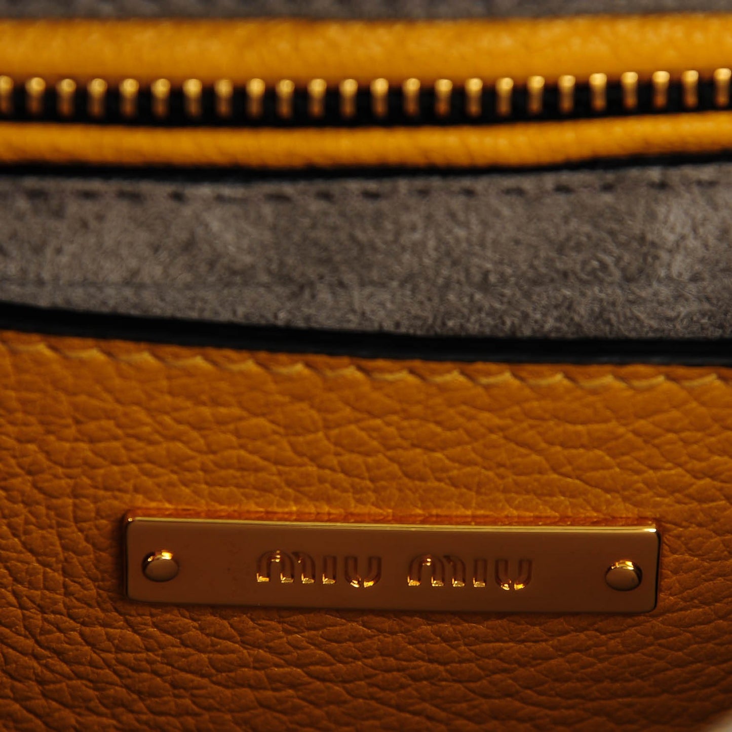 Goatskin Bandoliera Madras Bi-Color Shoulder Bag Argilla Soleil