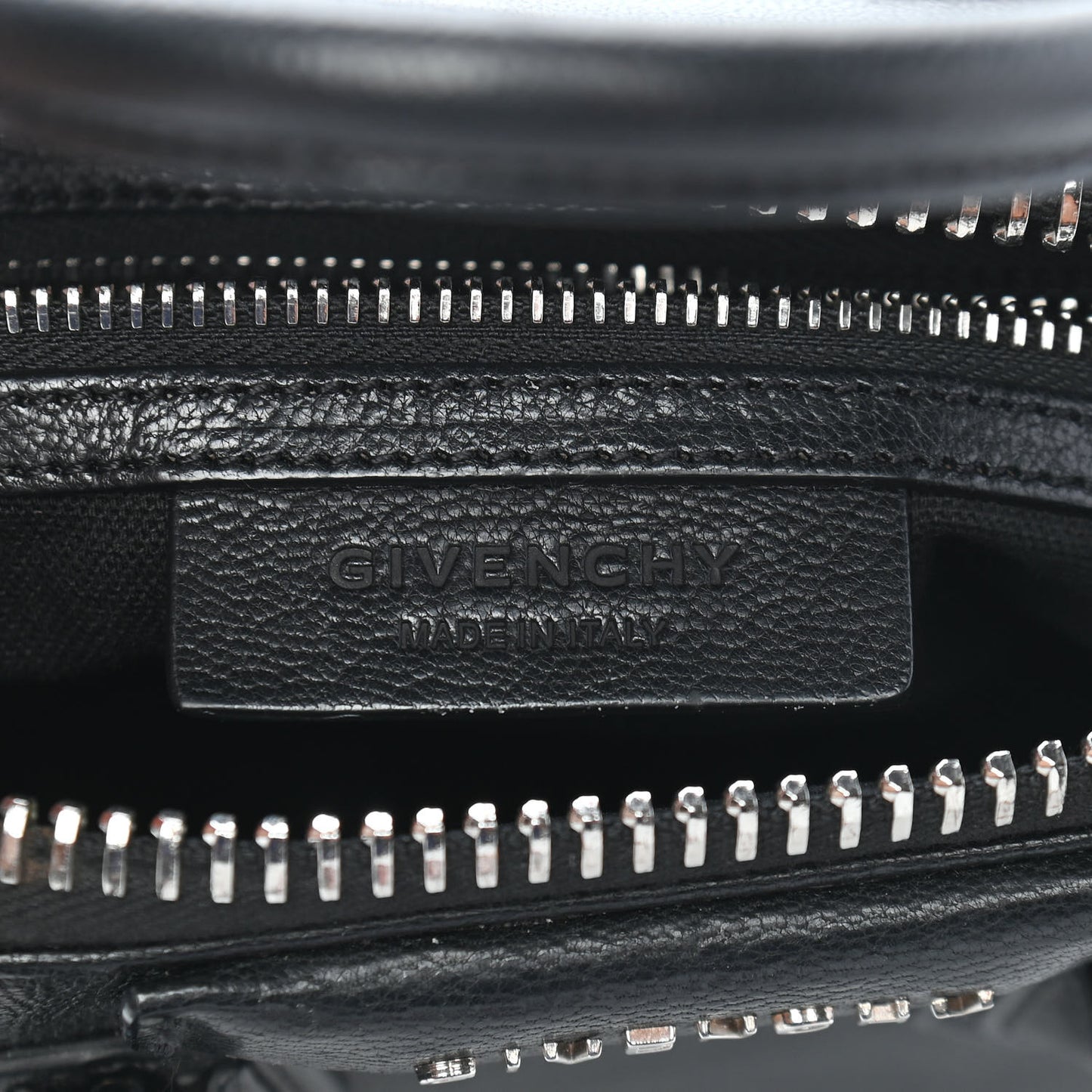 Sugar Goatskin Mini Antigona Black