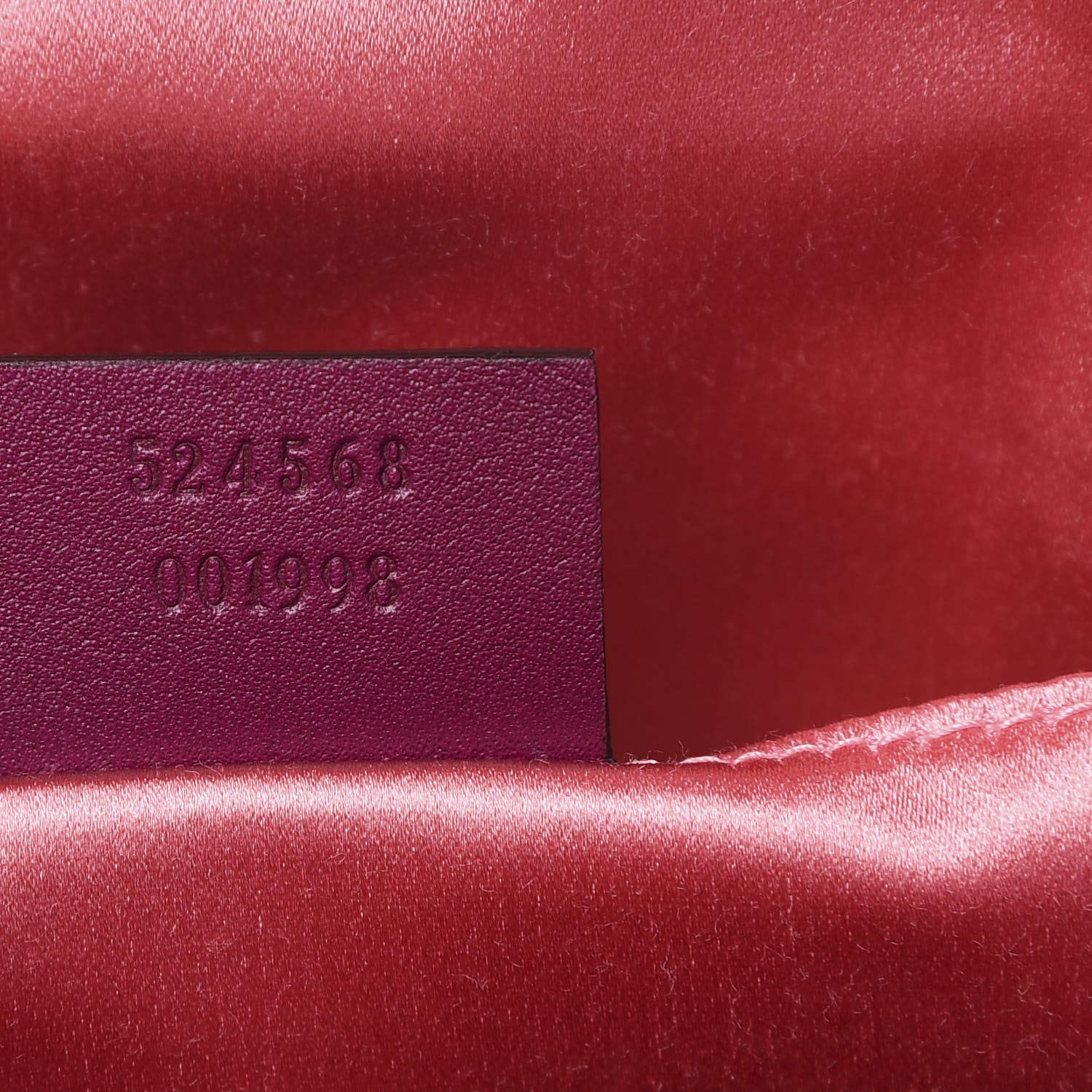 Gucci Velvet Matelasse GG Marmont Dome Backpack Fuchsia Violet Cyclamen 6 of 11