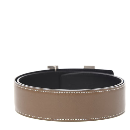 Hermes Box Swift 42mm Constance H Belt 90 Etoupe Black 2 of 7