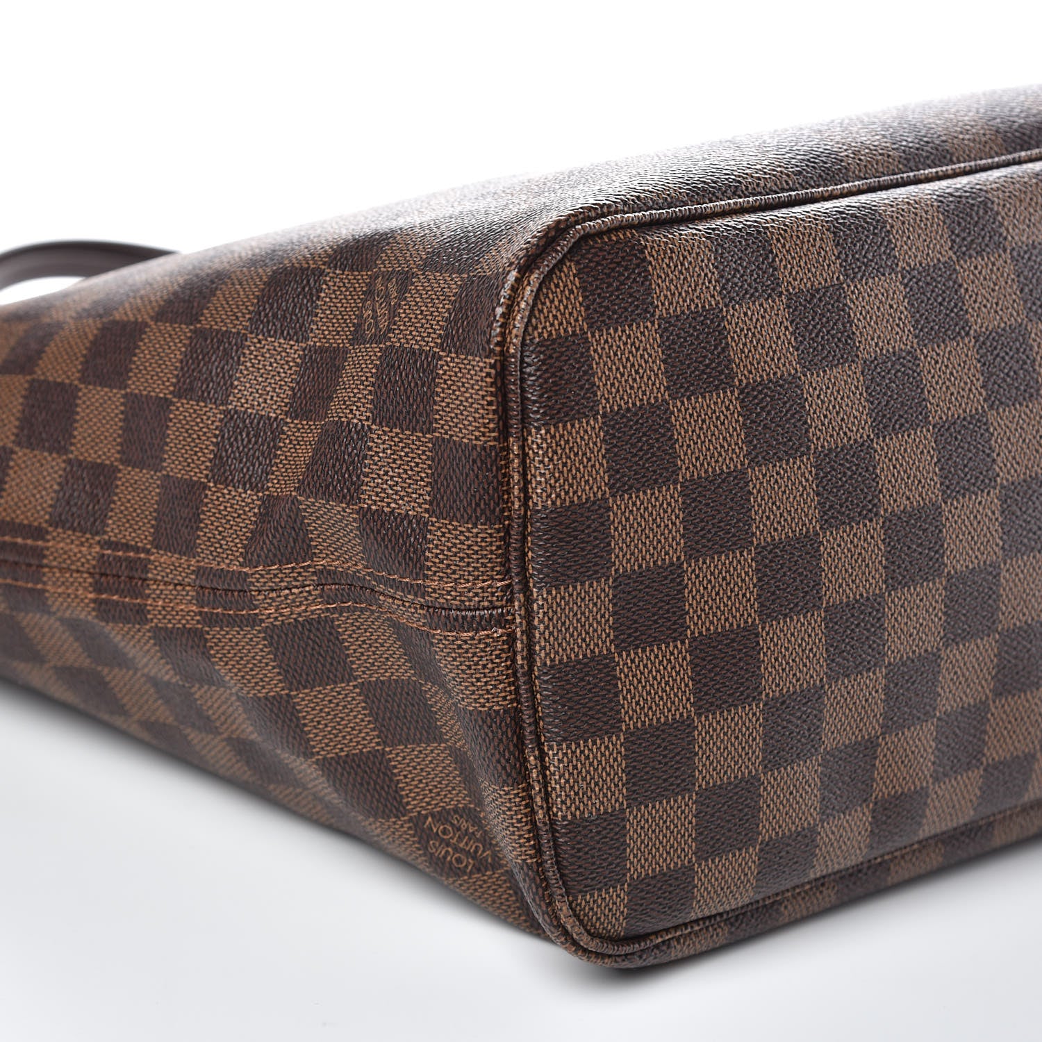 Louis Vuitton Damier Ebene Neo Neverfull MM Rose Ballerine 9 of 15