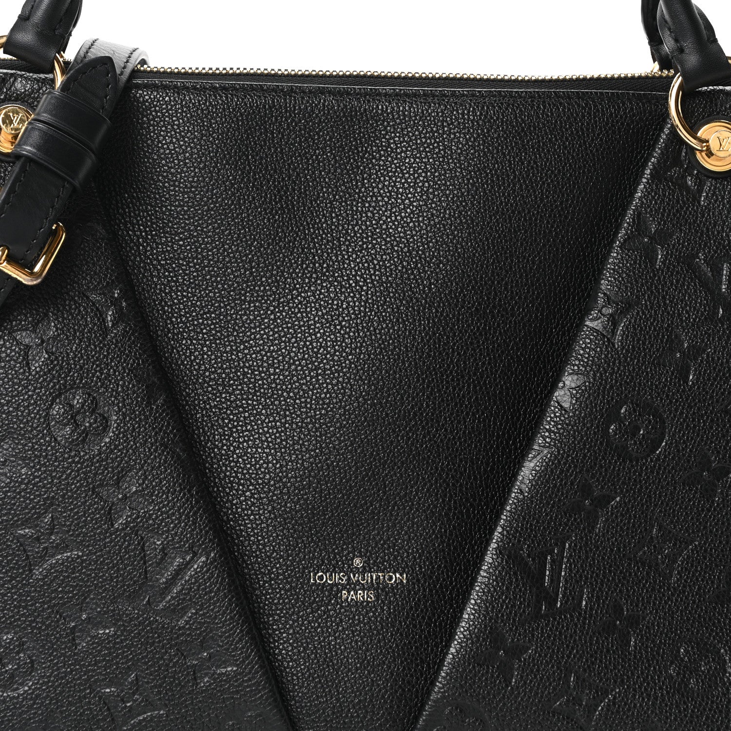 Louis Vuitton Empreinte V Tote MM Black 7 of 9