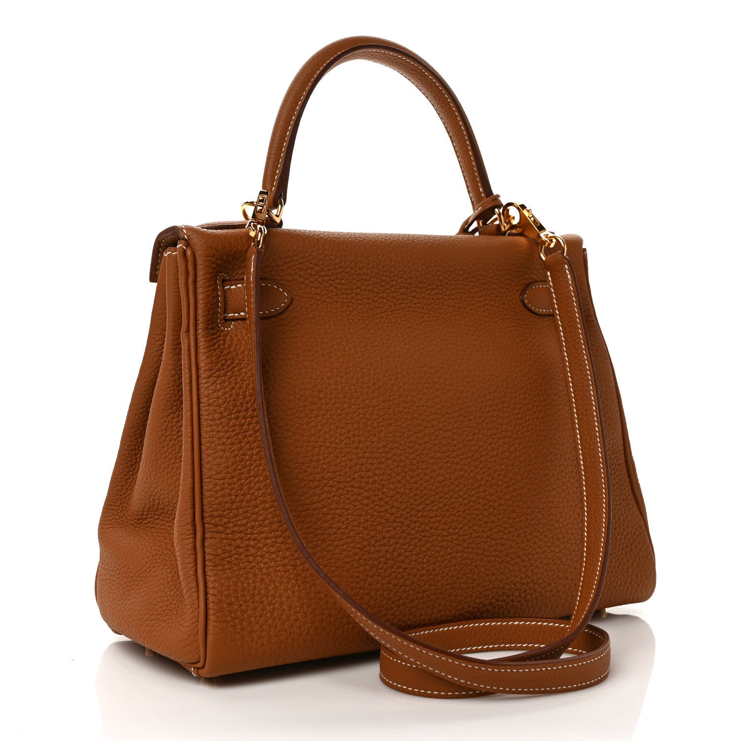 Hermes Togo Kelly Retourne 28 Gold 2 of 8