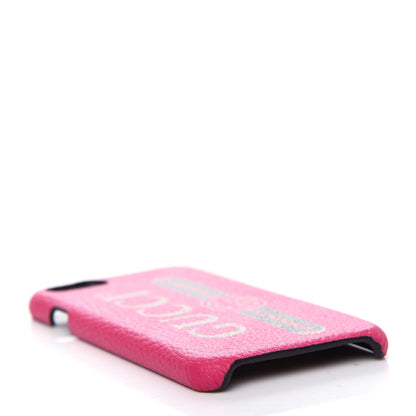 Gucci Calfskin Gucci Print iPhone 7/8 Case Pink 3 of 5
