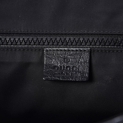 Gucci GG Plus Monogram Medium Flap Messenger Bag Black 6 of 7