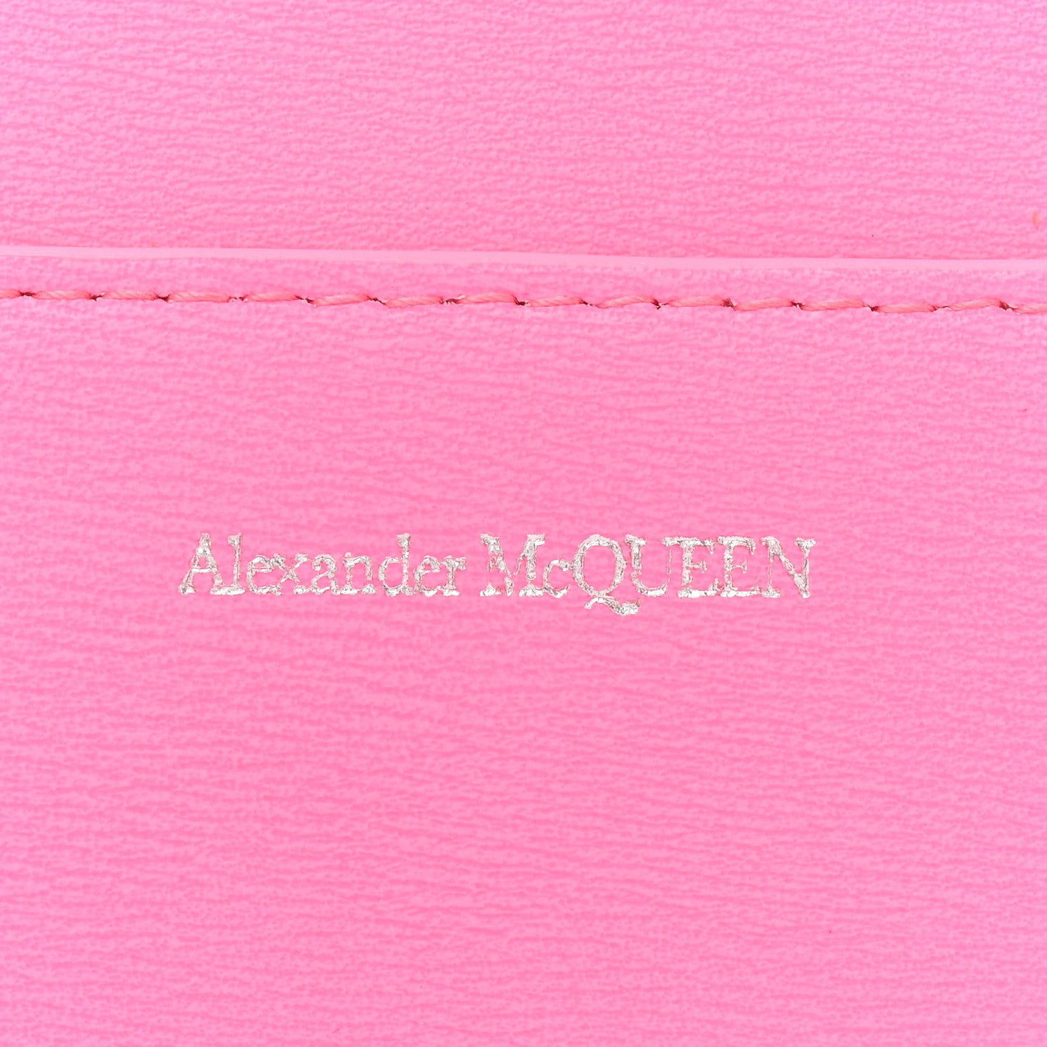 Alexander McQueen Smooth Calfskin Jeweled Hobo Bag Fluo Pink 8 of 14