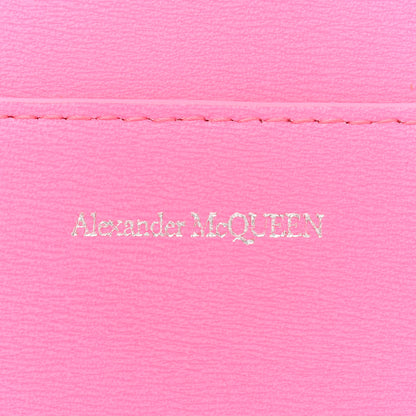 Alexander McQueen Smooth Calfskin Jeweled Hobo Bag Fluo Pink 8 of 14