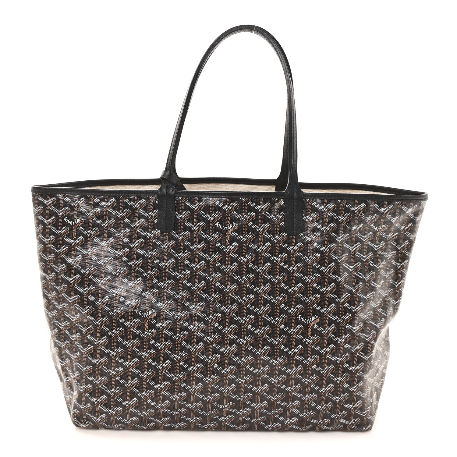 Goyard Goyardine Saint Louis PM Black 1 of 11