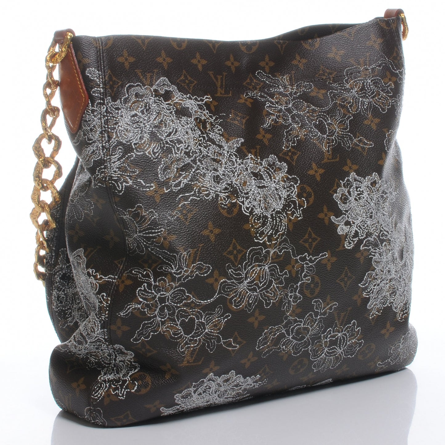 Monogram Dentelle Fersen Silver