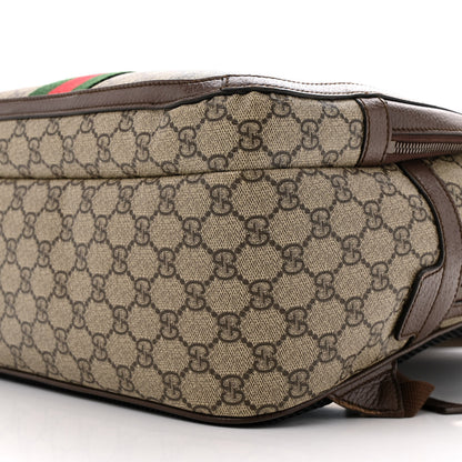 Gucci GG Supreme Monogram Medium Ophidia Day Backpack Brown 10 of 14