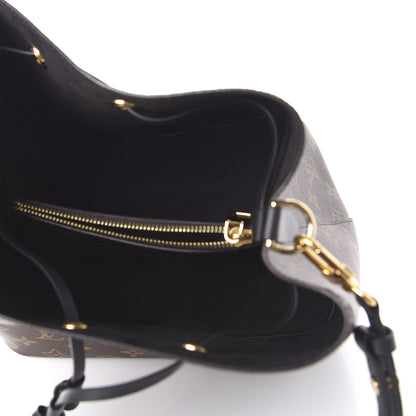 Louis Vuitton Monogram Neonoe MM Black 5 of 10