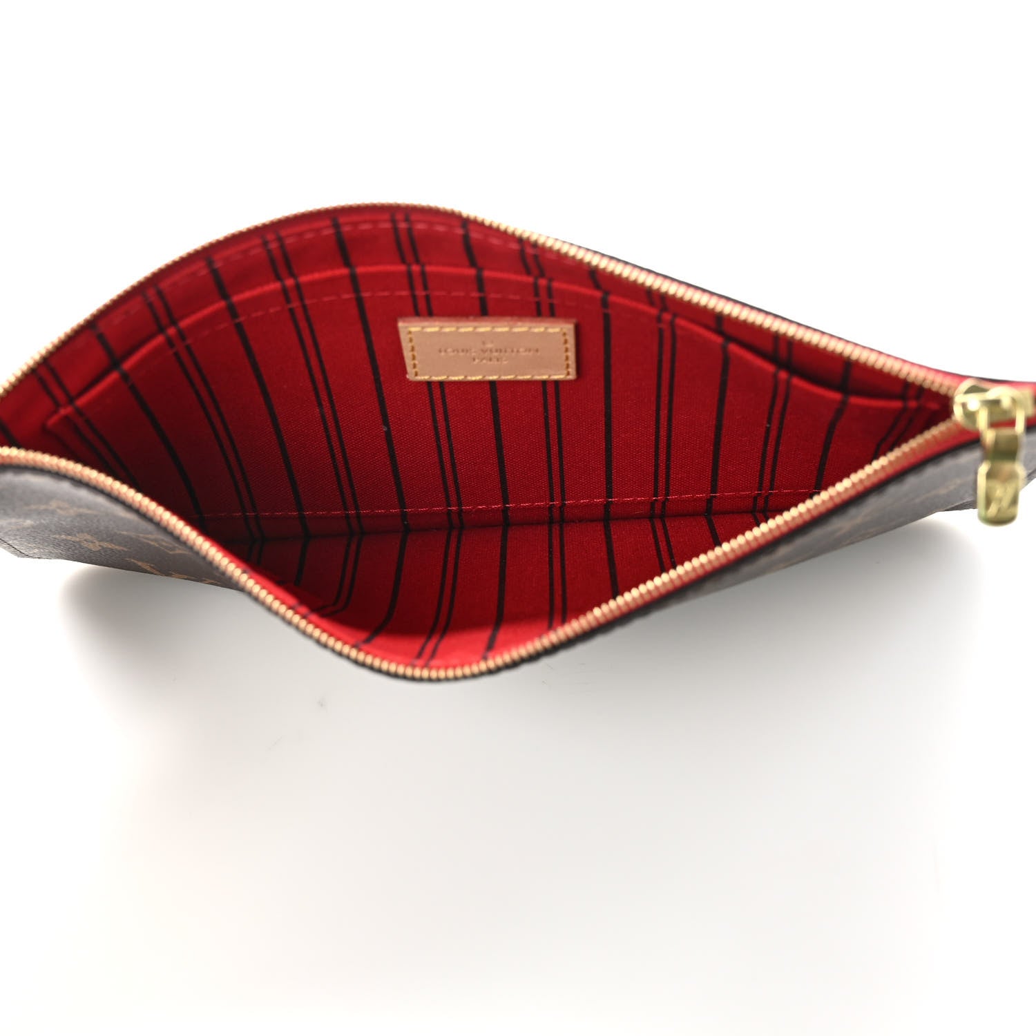 Louis Vuitton Monogram Neverfull MM GM Pochette Cherry 5 of 6