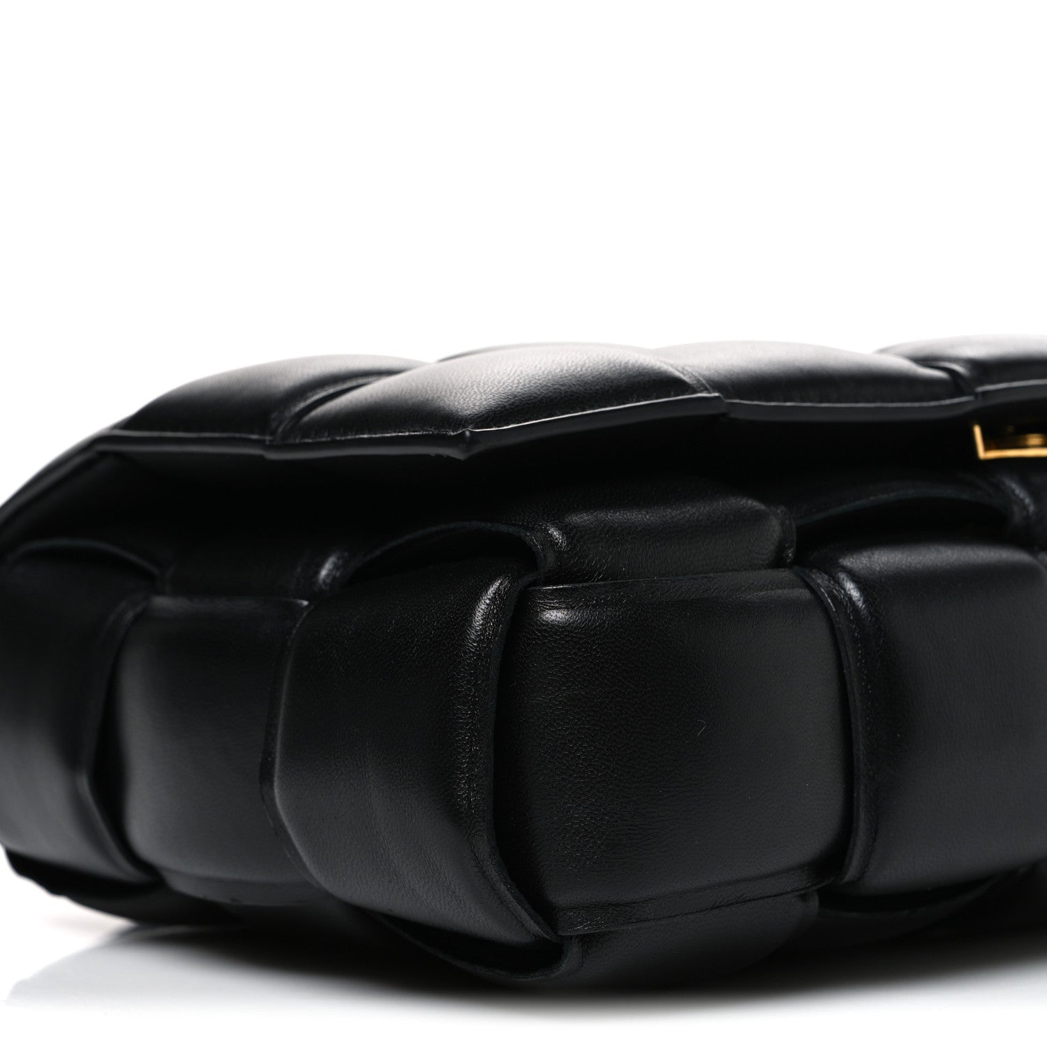 Bottega Veneta Nappa Intrecciato Orto Messenger Bag Black Black 10 of 11