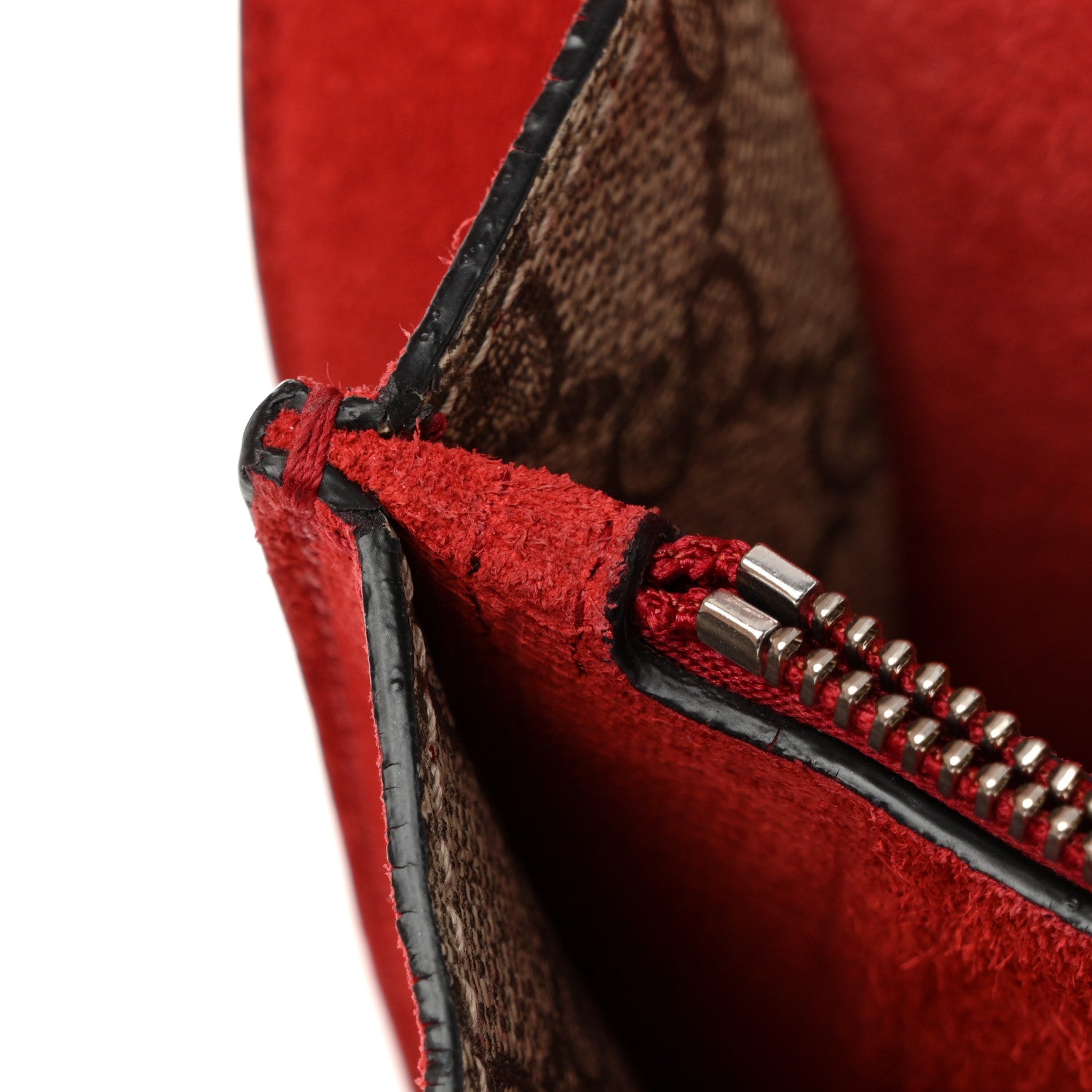 Gucci GG Supreme Monogram Small Dionysus Shoulder Bag Red 1893322