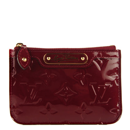 Louis Vuitton Vernis Key Pouch Griotte 1 of 7