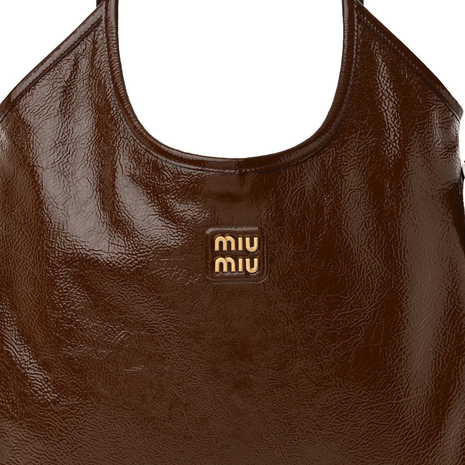 Miu Miu Vernice Naplak Ivy Tote Palissandro 7 of 11