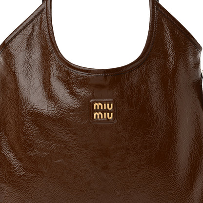 Miu Miu Vernice Naplak Ivy Tote Palissandro 7 of 11