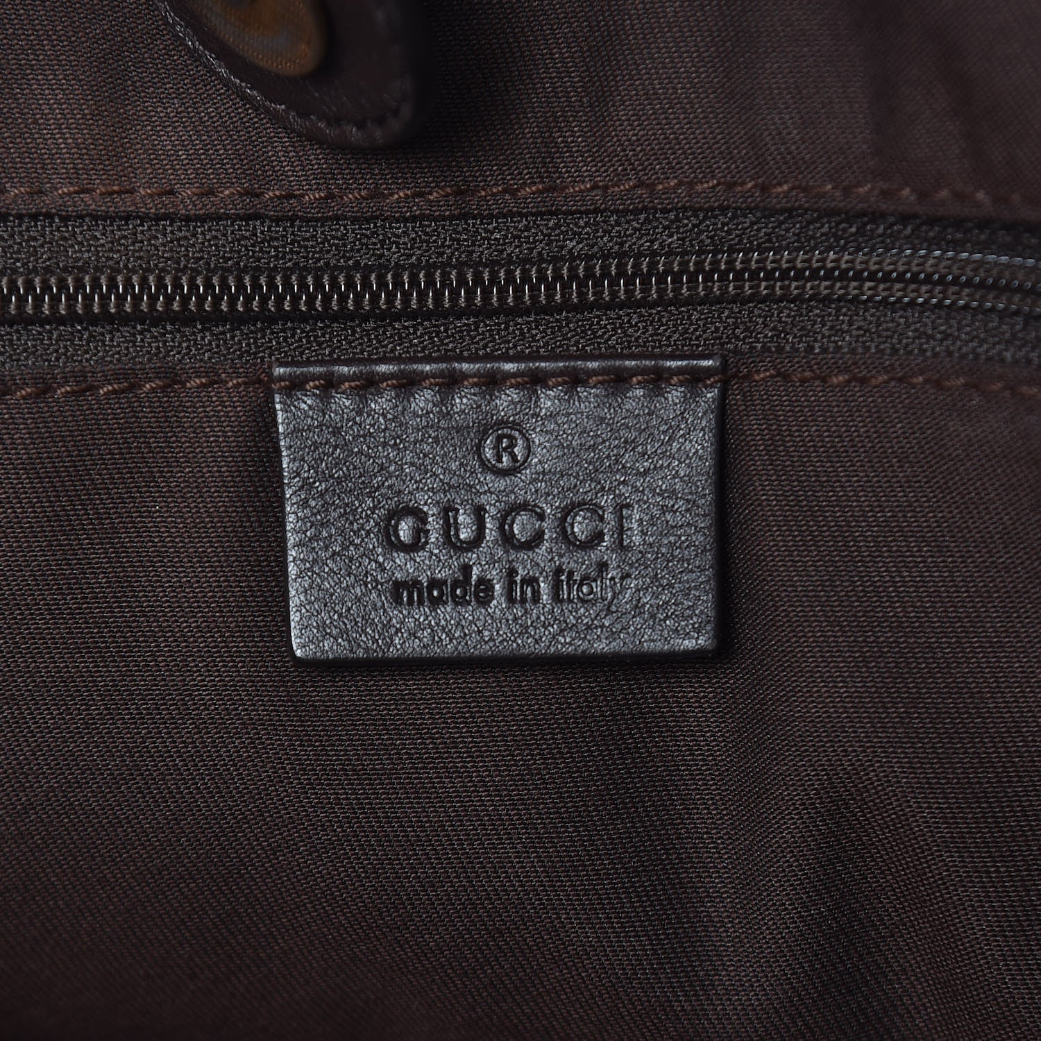 Gucci Monogram Large Sukey Tote Dark Brown 8 of 14
