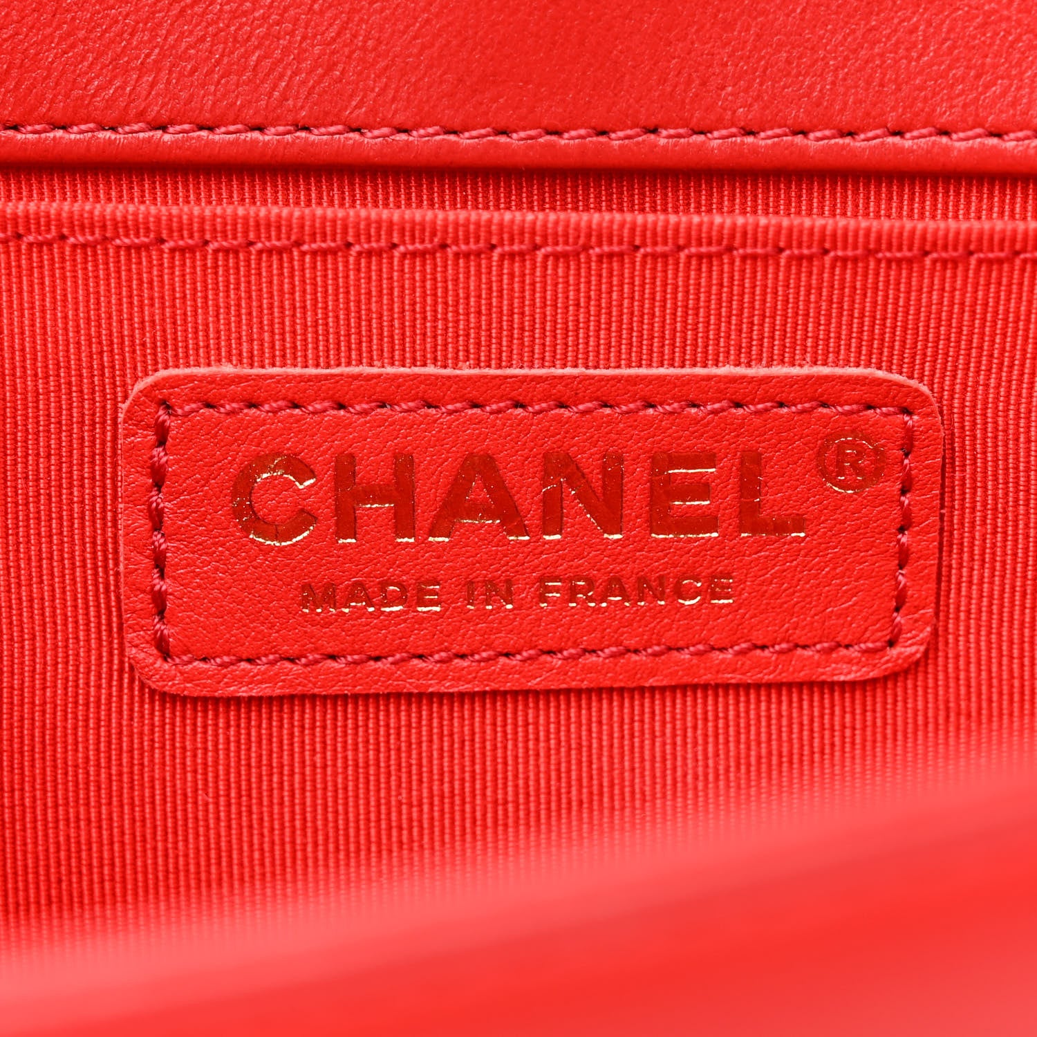 Chanel Lambskin Quilted Medium Boy Flap Red 6 of 12