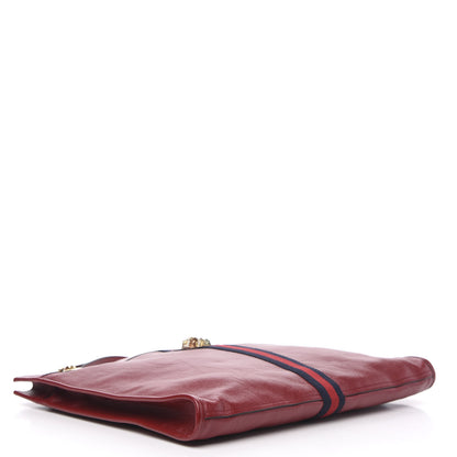 Gucci Calfskin Large Rajah Chain Tote Romantic Cherry 4 of 10