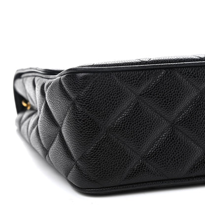 Chanel Caviar Quilted Medium Single Flap Black 4 of 10