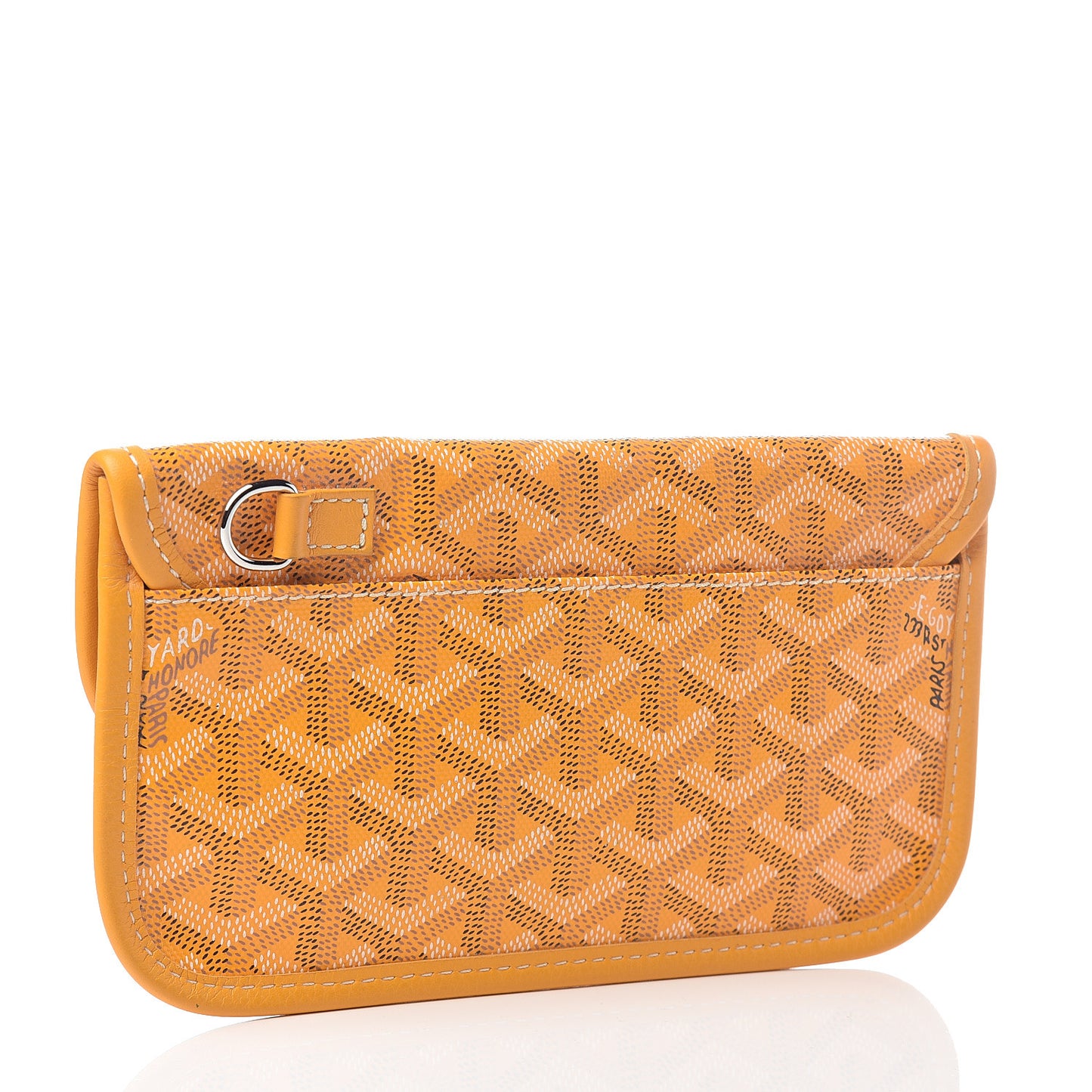 Goyardine Pouch Yellow