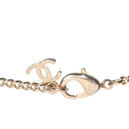 Chanel Pearl CC Pendant Necklace Gold 5 of 6