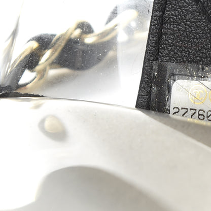 Chanel Lambskin PVC Medium Coco Sand Flap Black 9 of 10