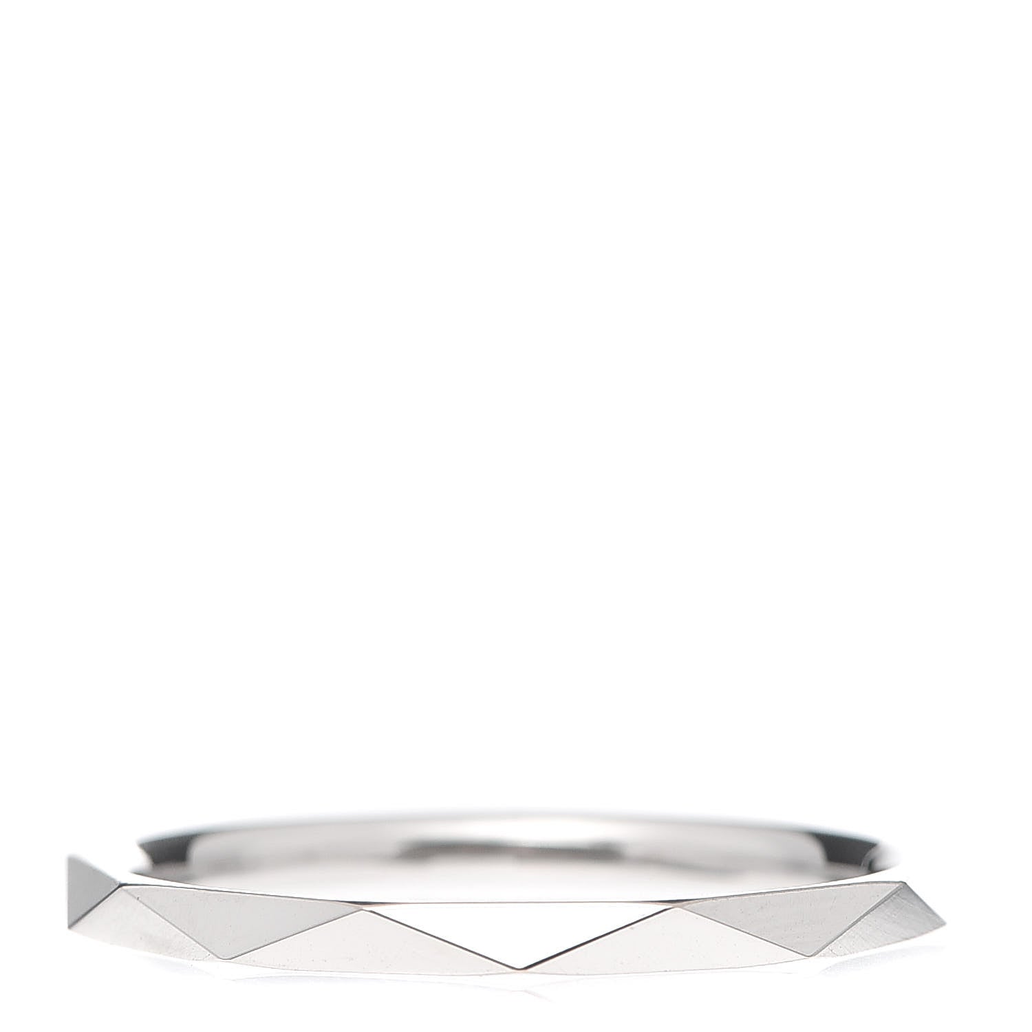 Graff 18K White Gold 2.3mm Laurence Graff Signature Wedding Band Ring 70 13 3 of 5