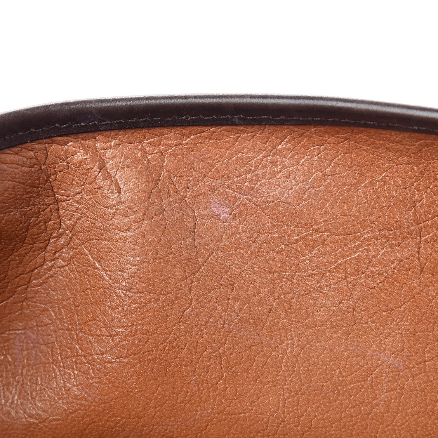 Gucci Calf Hair Calfskin Bamboo Bullet Satchel Brown 15 of 21