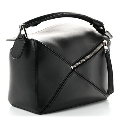 Loewe Calfskin Small Puzzle Bag Black 3 of 10